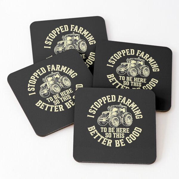 Item preview, I Stopped Farming To Be Here Humour Tracteur Agriculteur designed and sold by MizoX7.