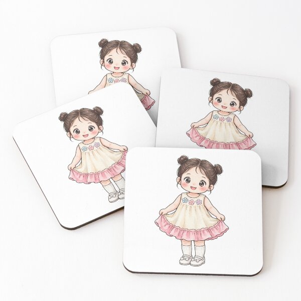 Item preview,  Little Girl in Floral Dress  designed and sold by Emamohamed.