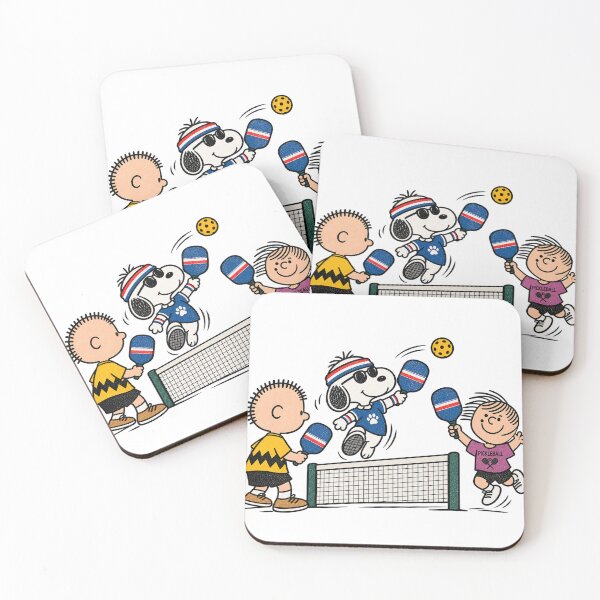 Item preview,  Peanuts Pickleball Friends – Vintage Pickleball Cartoon Design designed and sold by StudioAyinla.