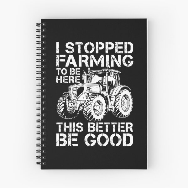Aperçu de l'œuvre J'ai arrêté de cultiver Tracteur Humour Grunge Agriculture créée et vendue par MizoX7.