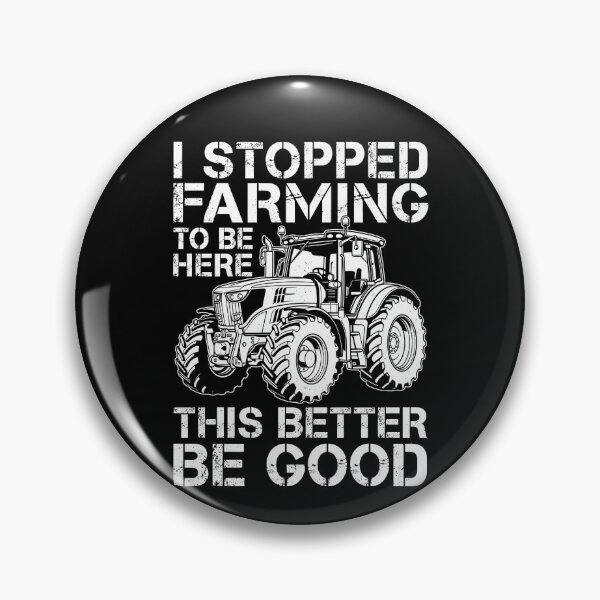 Aperçu de l'œuvre J'ai arrêté de cultiver Tracteur Humour Grunge Agriculture créée et vendue par MizoX7.