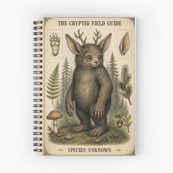 Item preview, The Cryptid Field Guide designed and sold by FringeInk.