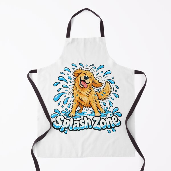 Item preview, Golden Splash Happy Retriever Dog Lover designed and sold by nortowelcomics.