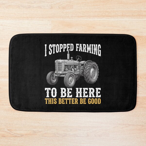 Item preview, I Stopped Farming To Be Here Tracteur Ancien Rétro designed and sold by MizoX7.