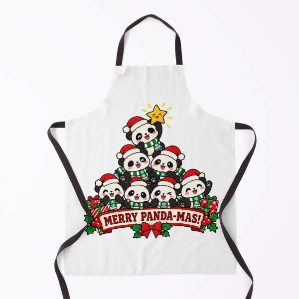 Item preview, Panda Stack Festive Tree Family designed and sold by nortowelcomics.