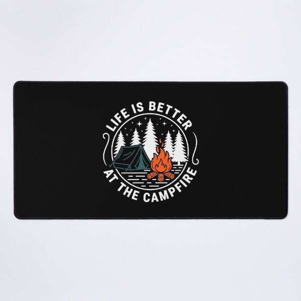 Item preview, Life Is Better At The Campfire Tente Forêt Nature designed and sold by MizoX7.