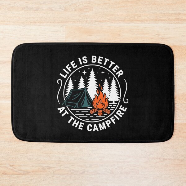 Item preview, Life Is Better At The Campfire Tente Forêt Nature designed and sold by MizoX7.