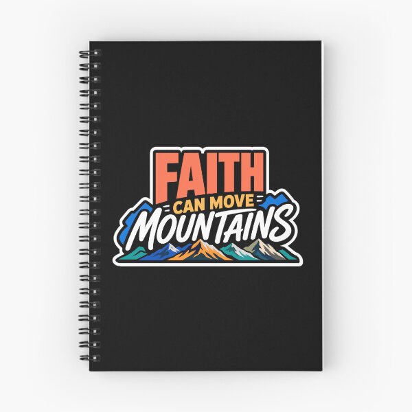 Item preview, Matthew 17:20 Faith Can Move Mountains designed and sold by plushism.