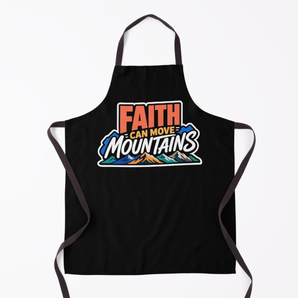 Item preview, Matthew 17:20 Faith Can Move Mountains designed and sold by plushism.