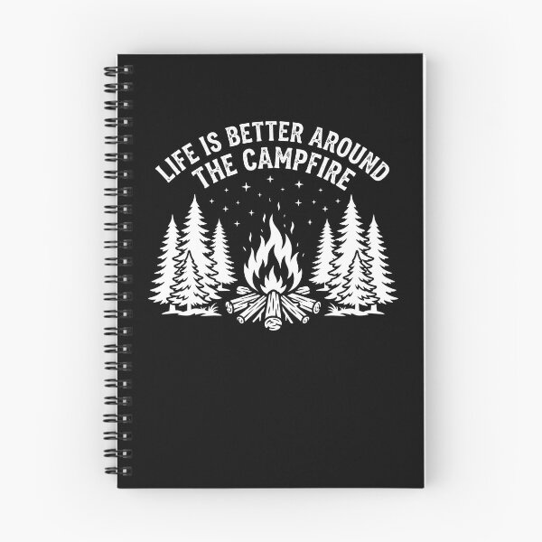 Item preview, Life Is Better Around The Campfire Forêt Étoiles designed and sold by MizoX7.