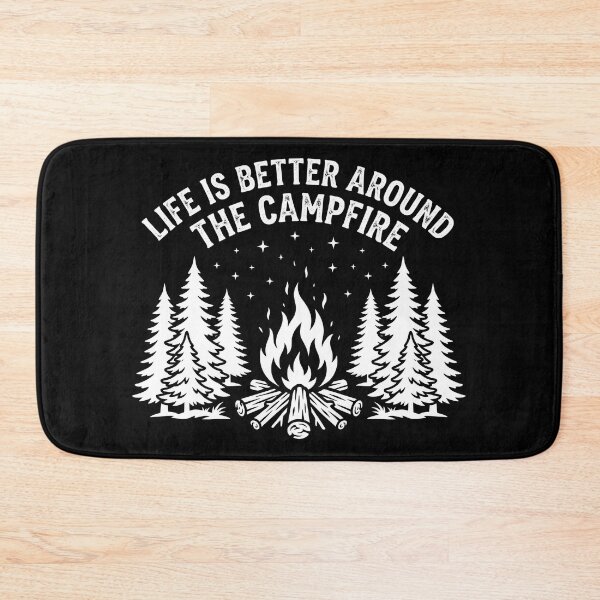 Item preview, Life Is Better Around The Campfire Forêt Étoiles designed and sold by MizoX7.