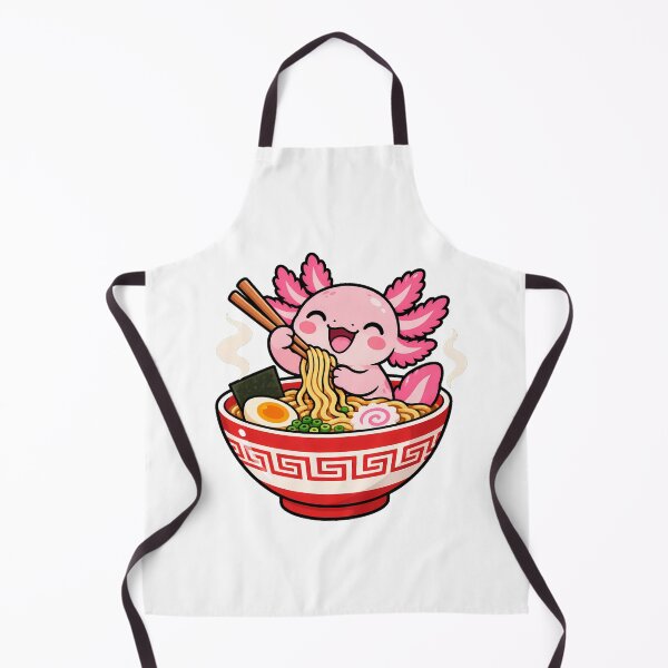 Item preview, Axolotl Ramen Eating Noodles Foodie Fan designed and sold by nortowelcomics.