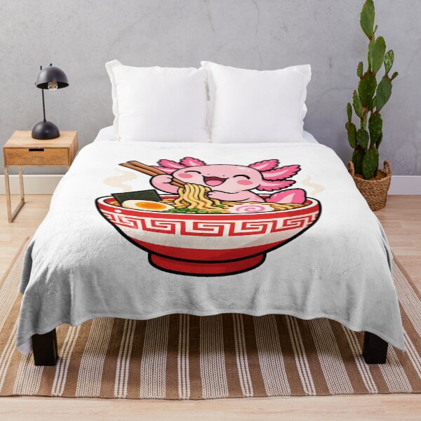 Item preview, Axolotl Ramen Eating Noodles Foodie Fan designed and sold by nortowelcomics.