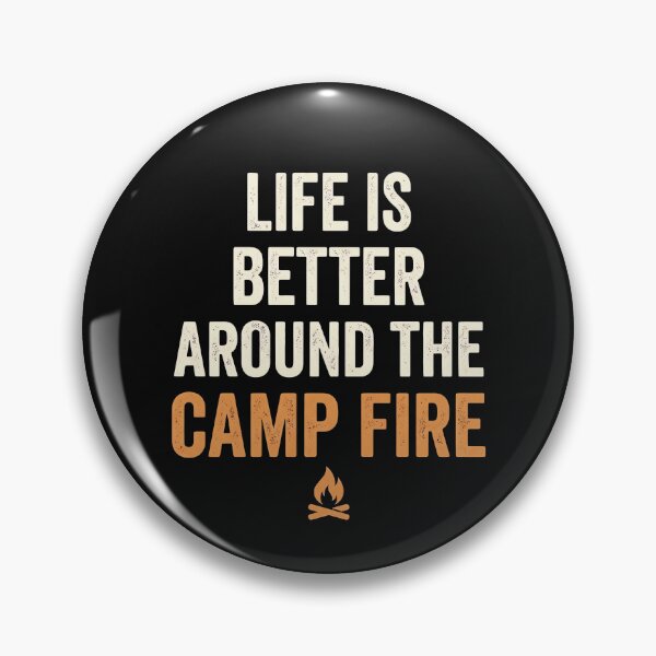 Item preview, Life Is Better Around The Campfire Citation Rétro designed and sold by MizoX7.