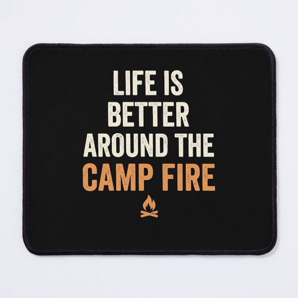 Item preview, Life Is Better Around The Campfire Citation Rétro designed and sold by MizoX7.