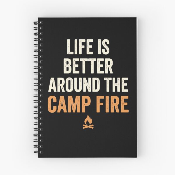 Item preview, Life Is Better Around The Campfire Citation Rétro designed and sold by MizoX7.