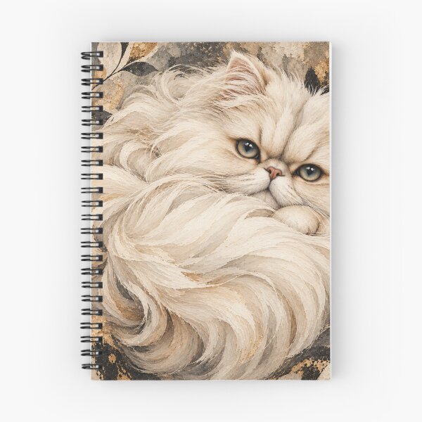 Item preview, Wildly Woven Ivory Persian Cat designed and sold by WeaveSphere.