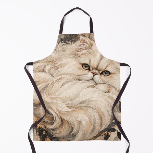 Item preview, Wildly Woven Ivory Persian Cat designed and sold by WeaveSphere.
