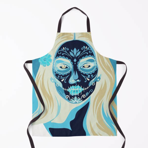 Item preview, Catrina Flat Color Art | Day of the Dead Mexican Sugar Skull designed and sold by  Ojo de Lilith.