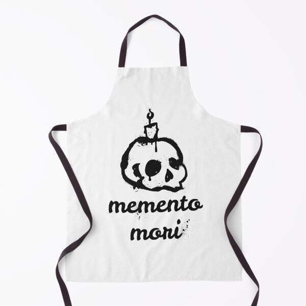 Item preview, Memento Mori Latin Quote Skull Candle Gothic Dark Philosophy designed and sold by HYPNK.