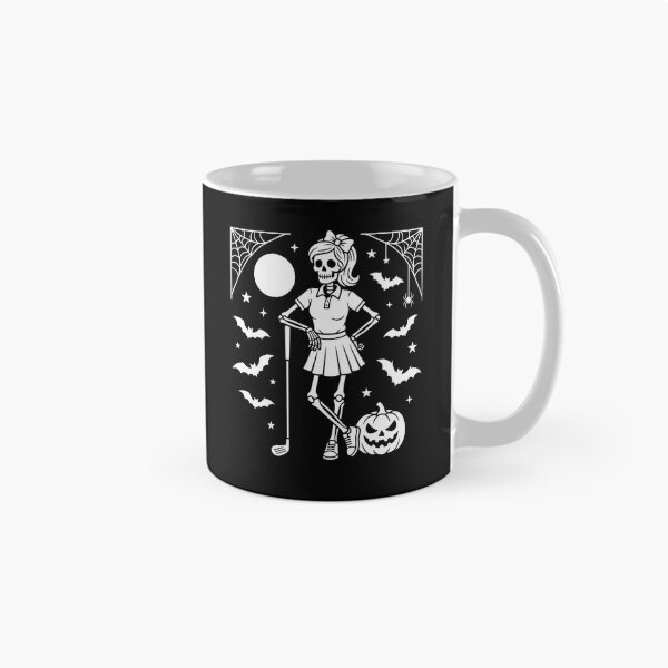 Item preview, Squelette Fille Joueuse De Golf Citrouille Halloween designed and sold by MizoX7.
