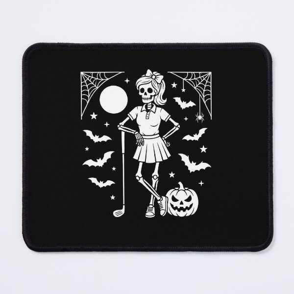 Item preview, Squelette Fille Joueuse De Golf Citrouille Halloween designed and sold by MizoX7.