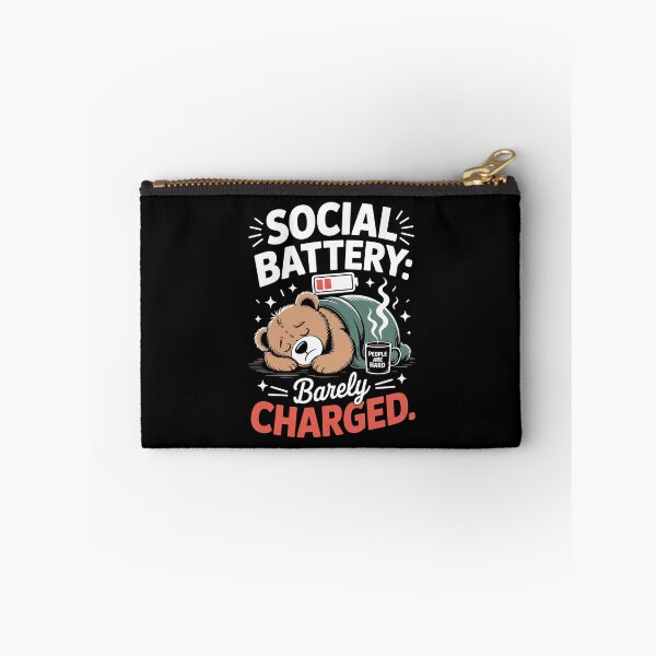 Item preview, Social Battery Barely Charged designed and sold by jkrphoto.
