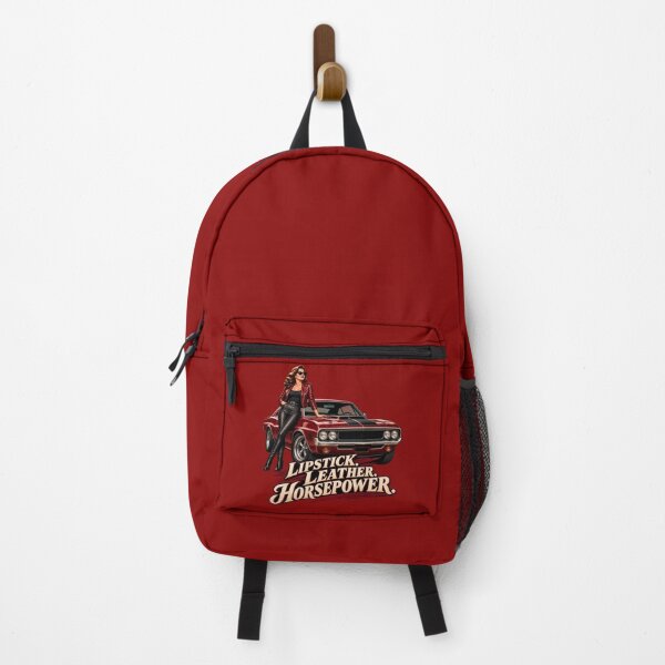 Item preview, Lipstick Leather Horsepower – Women’s Muscle Car designed and sold by TZehrfeldPhotos.