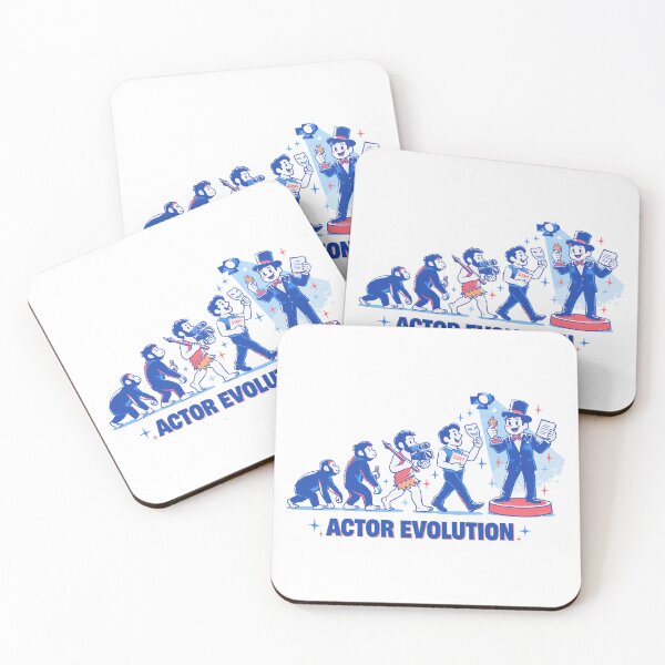 Item preview, Actor Evolution: From Monkey to Actor designed and sold by Pineapple-Tree.