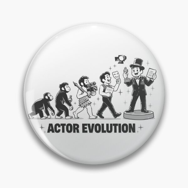 Item preview, Actor Evolution: From Monkey to Actor designed and sold by Pineapple-Tree.