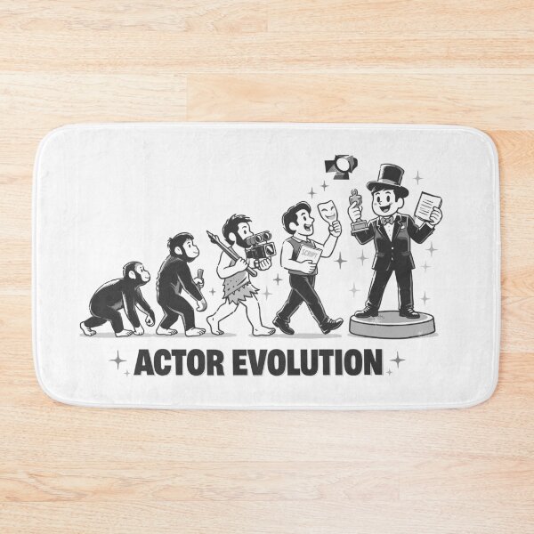 Item preview, Actor Evolution: From Monkey to Actor designed and sold by Pineapple-Tree.