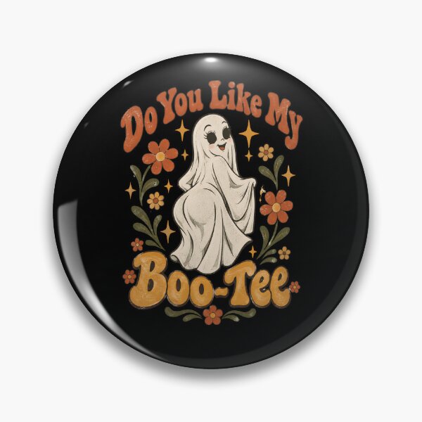 Artikelvorschau, Gefällt dir mein Boo-Tee? Retro-Geist | Lustige, gruselige Halloween-Kunst entworfen und verkauft von kuwagatamushi.