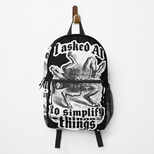 Item preview, When You Ask AI to Simplify Things designed and sold by MagicStrawberry.