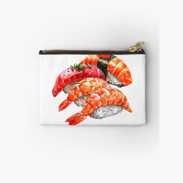 Item preview, Japanese Sushi Watercolor Illustration designed and sold by BetweenForms.