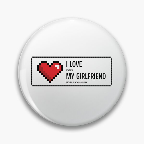 Item preview, I Love It When My Girlfriend Lets Me Play Videogames - Funny Gamer Quote designed and sold by qfa Originals.