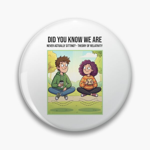 Item preview, Did you know, we are never actually sitting? - Theory of Relativity designed and sold by DTTG-Co.