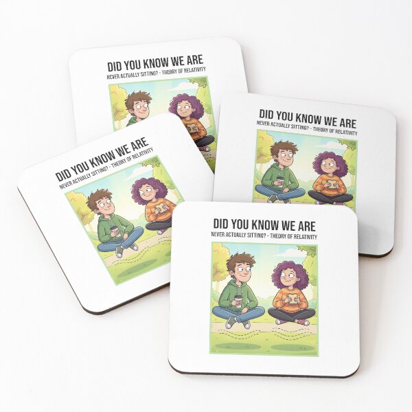 Item preview, Did you know, we are never actually sitting? - Theory of Relativity designed and sold by DTTG-Co.