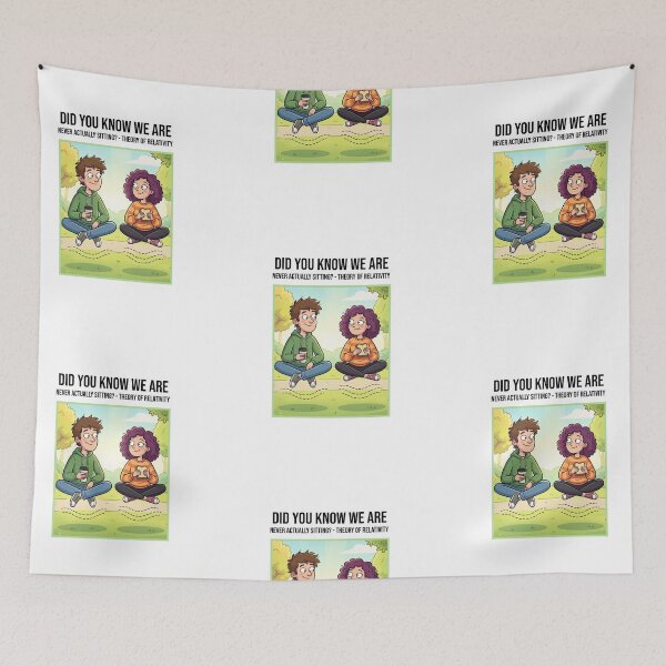 Item preview, Did you know, we are never actually sitting? - Theory of Relativity designed and sold by DTTG-Co.
