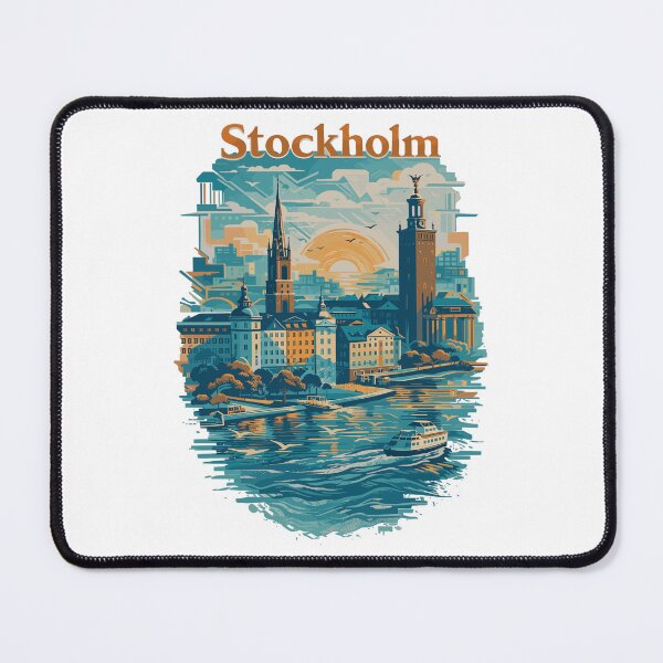 Item preview, Stockholm Silhouette – Pride & Love for Your City designed and sold by Pineapple-Tree.