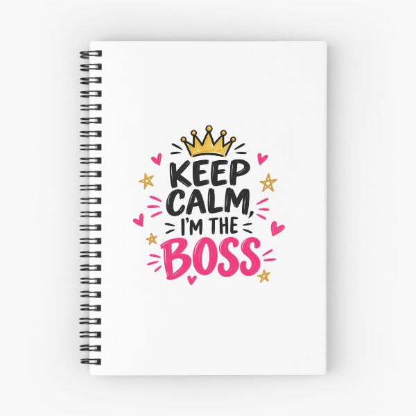 Item preview, Keep Calm, I'm The Boss designed and sold by AnnaW1996.