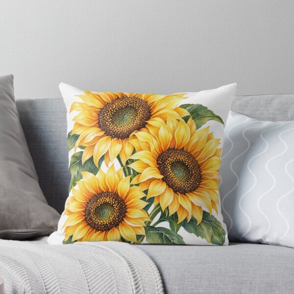 Item preview, Watercolor Sunflowers designed and sold by MystAvalon.