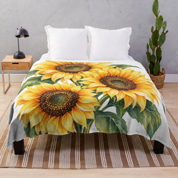 Item preview, Watercolor Sunflowers designed and sold by MystAvalon.