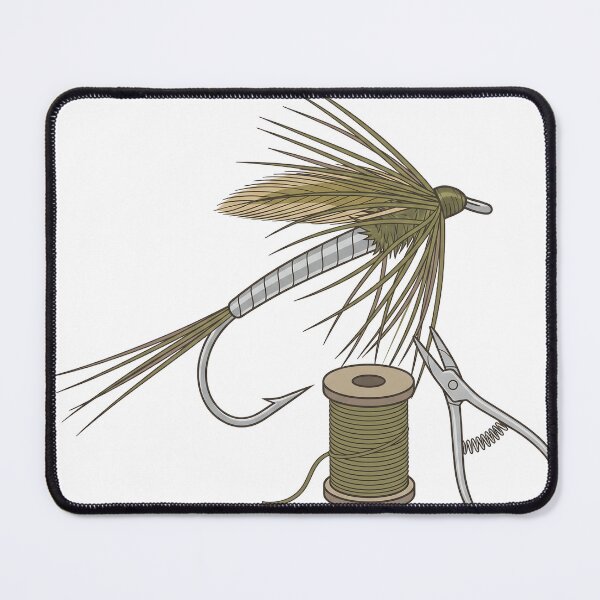 Item preview, Fly Tying Sticker — Fly Fishing Gift for Fly Tyers and Anglers designed and sold by mindshocker.