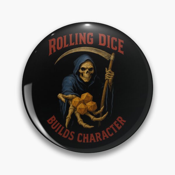 Item preview, Rolling dice builds character  designed and sold by abby-thorns.
