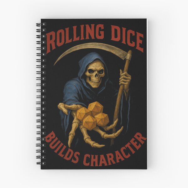 Item preview, Rolling dice builds character  designed and sold by abby-thorns.
