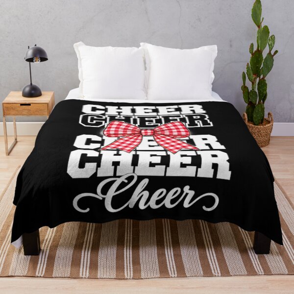 Item preview, Stacked Cheer Coquette Gingham Bow Girl Squad Spirit designed and sold by Whirx.