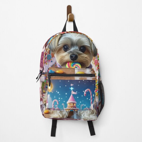 Item preview, Yorkie Candy Land Village | Cute Gingerbread Holiday Puppy Art designed and sold by KingsArtworx 2.