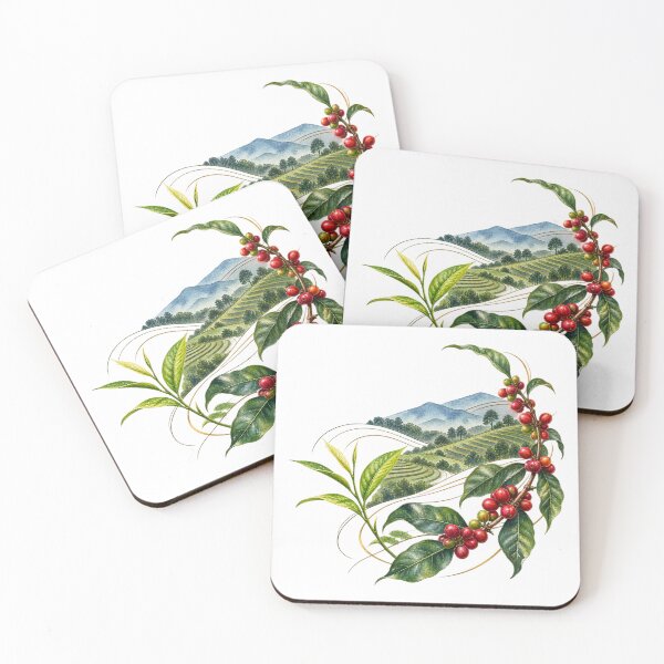 Item preview, Western Rwanda Crop Motif Digital Watercolour designed and sold by FurusatoGallery.