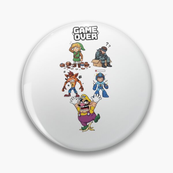 Item preview, Retro Video Game Over Rage Quit Funny Mashup designed and sold by Alaric4you.