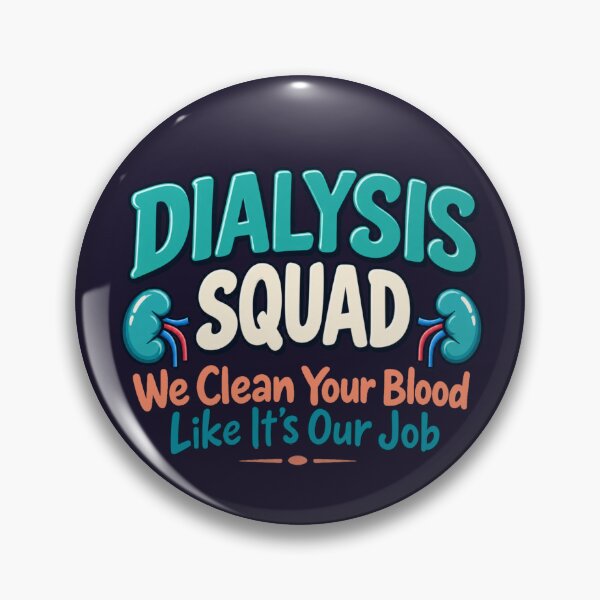 Item preview, Dialysis Squad Blood Cleaning Humor designed and sold by PunchDrop.